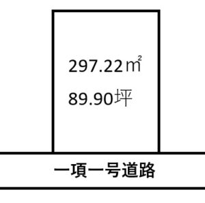 【売り土地】名護市宇茂佐の森区画整理地内